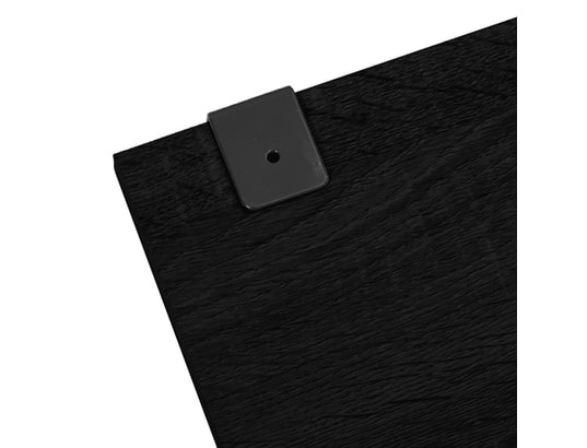VIDAXL - Ensemble de meubles salle de bain 6 pcs noir bois d'ingénier...