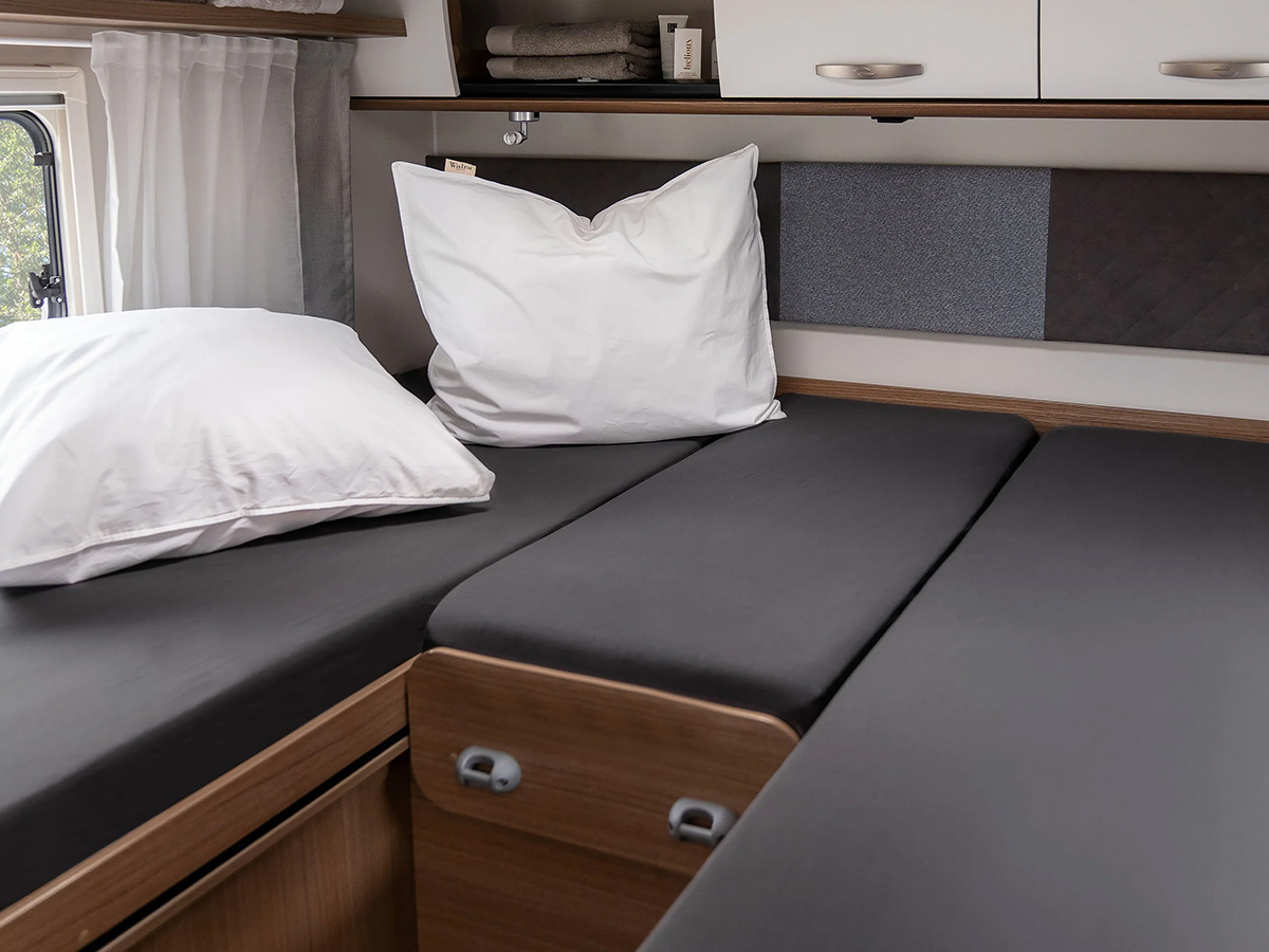 Walra Multifit lengtebed 3 delig hoeslaken - Anthracite