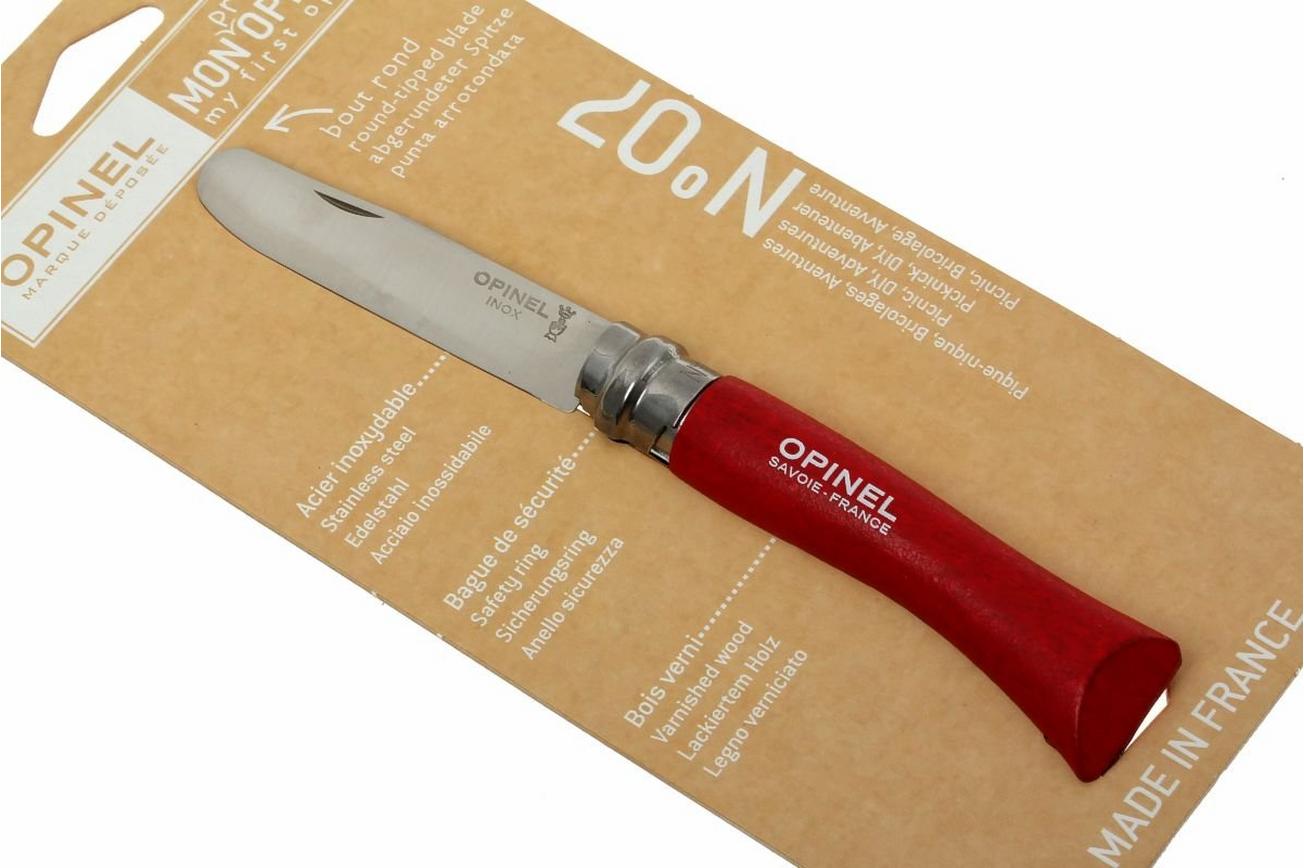 Opinel 'My First Opinel' Red, kinderzakmes