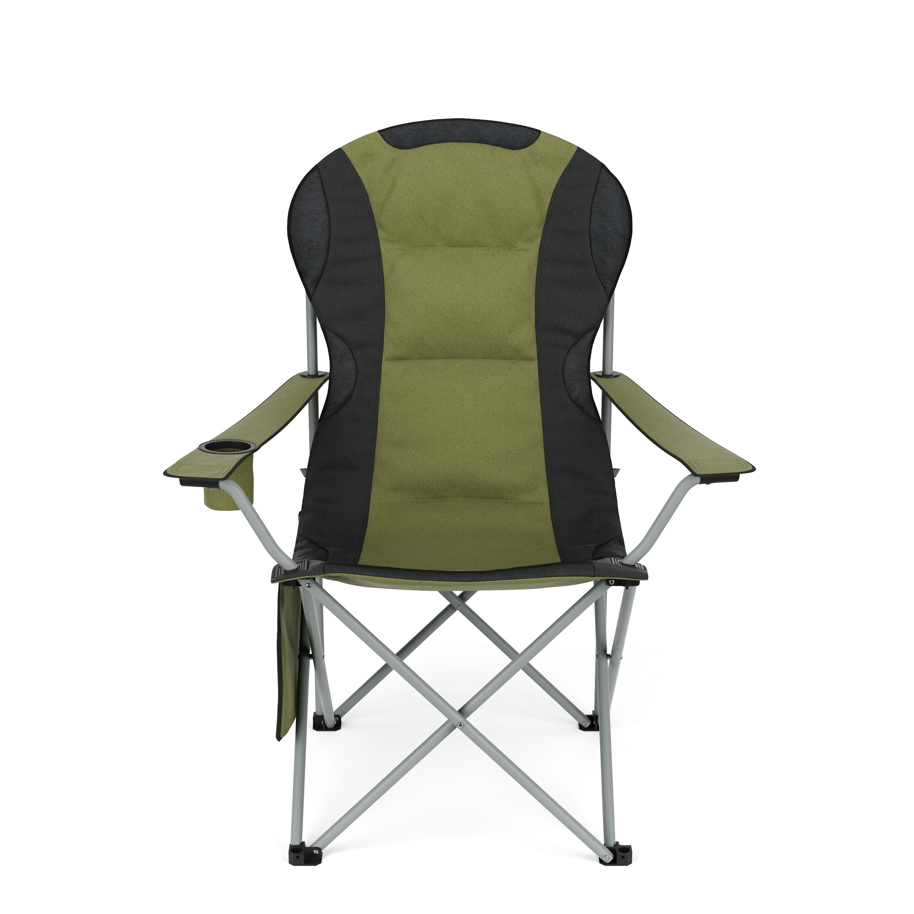 Campingstuhl CORA khaki/schwarz