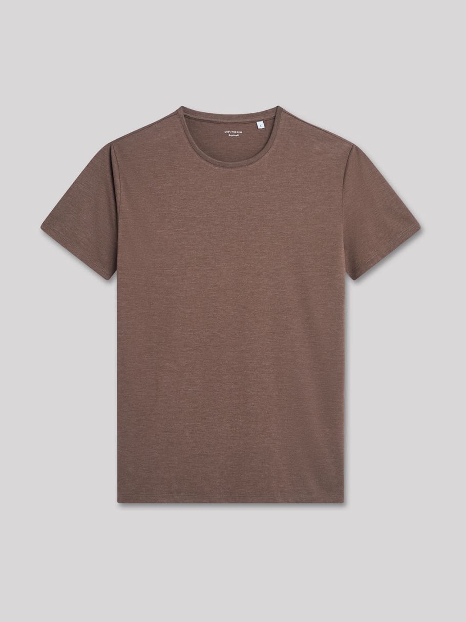Tee-shirt en coton supima® uni