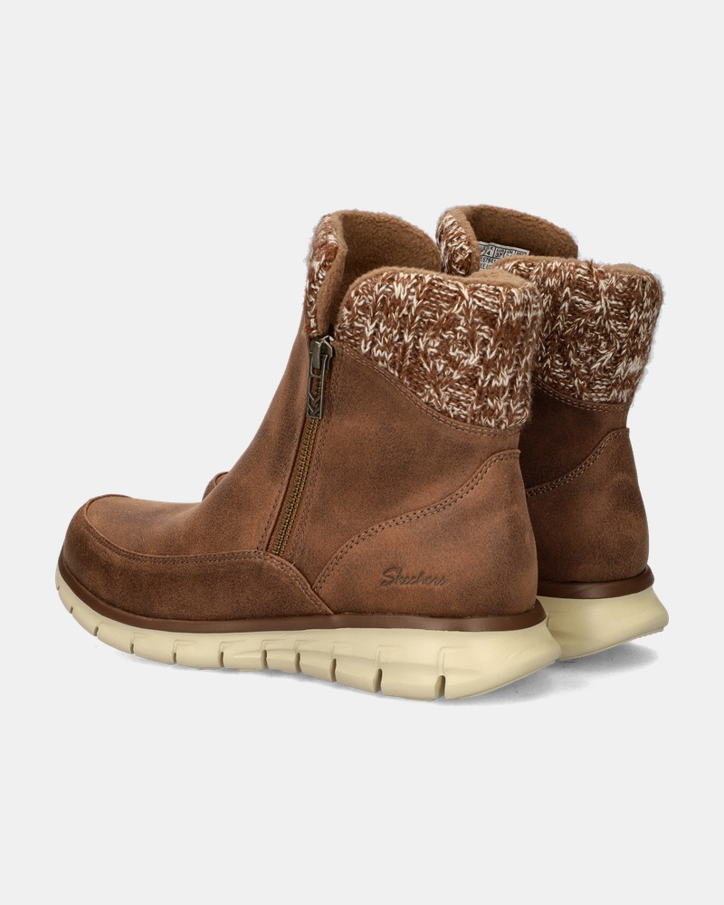Skechers Synergy Rits- & gesloten boots  - bruin