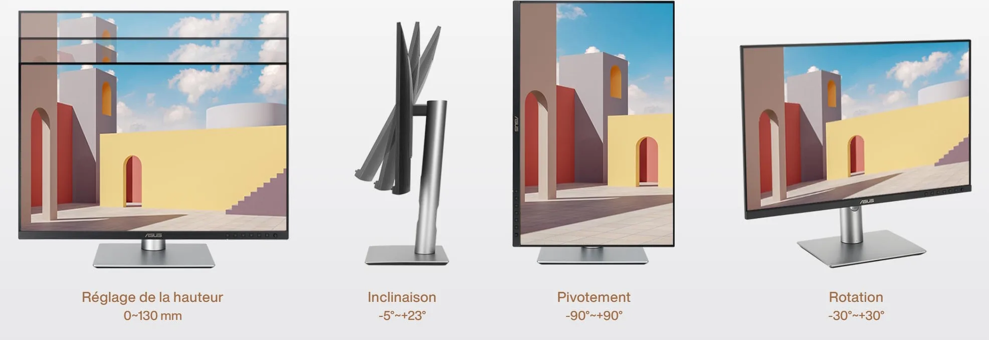 Asus ProArt Display PA248CRV Écrans de bureau et professionnels