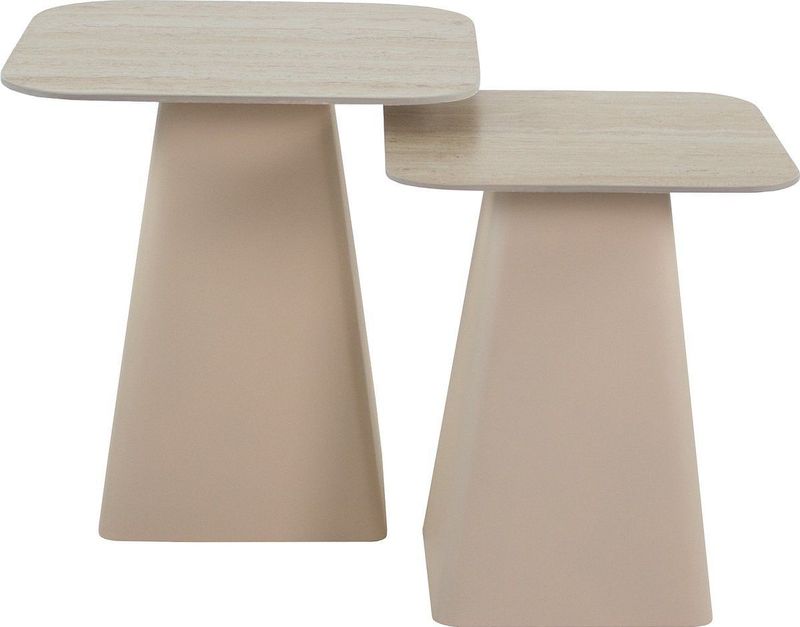 Kick Collection - Vito - Salontafelset - Zwart - Keramisch - Set van 2