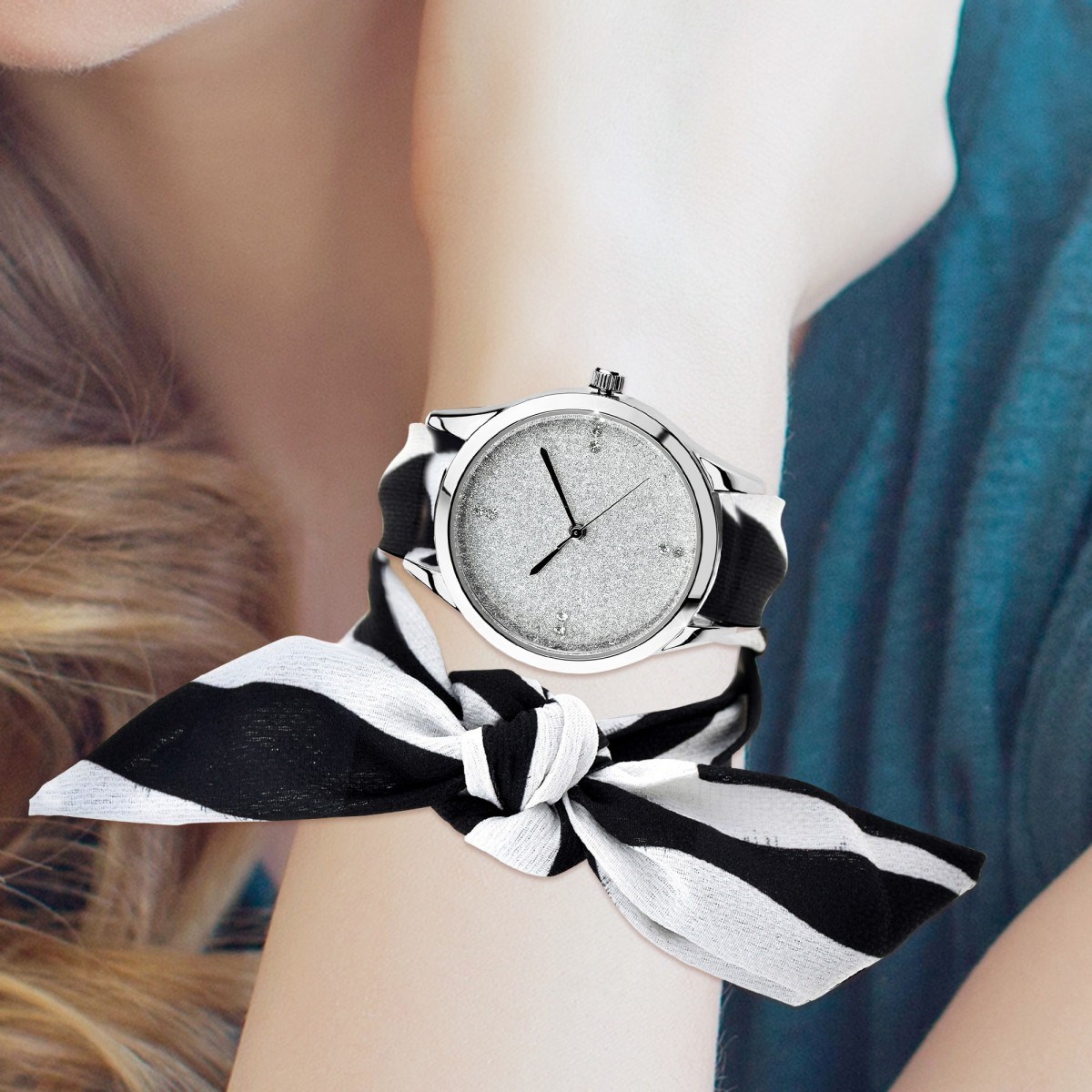 Montre foulard Alba SC Crystal
