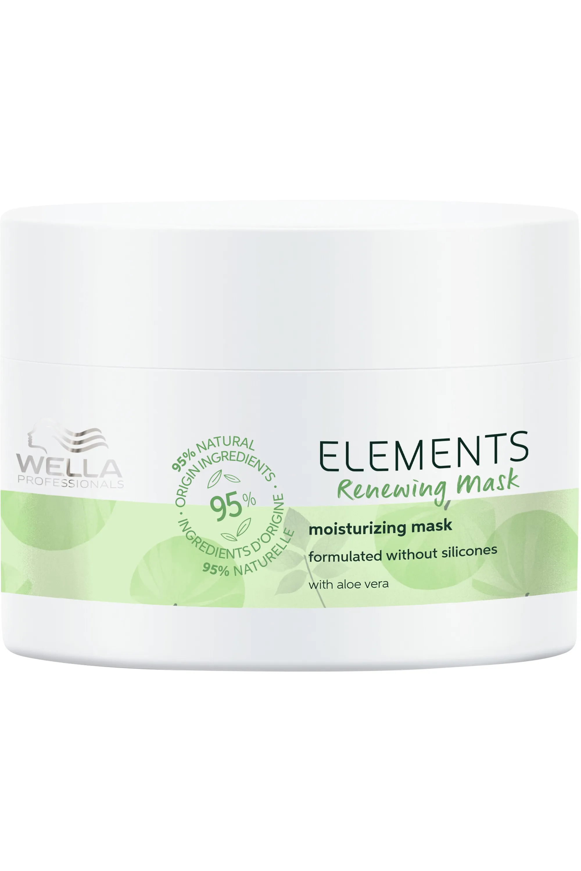 Wella Professionals Masque cheveux hydratant sans silicone pour tous types de cheveux Elements-150 ml