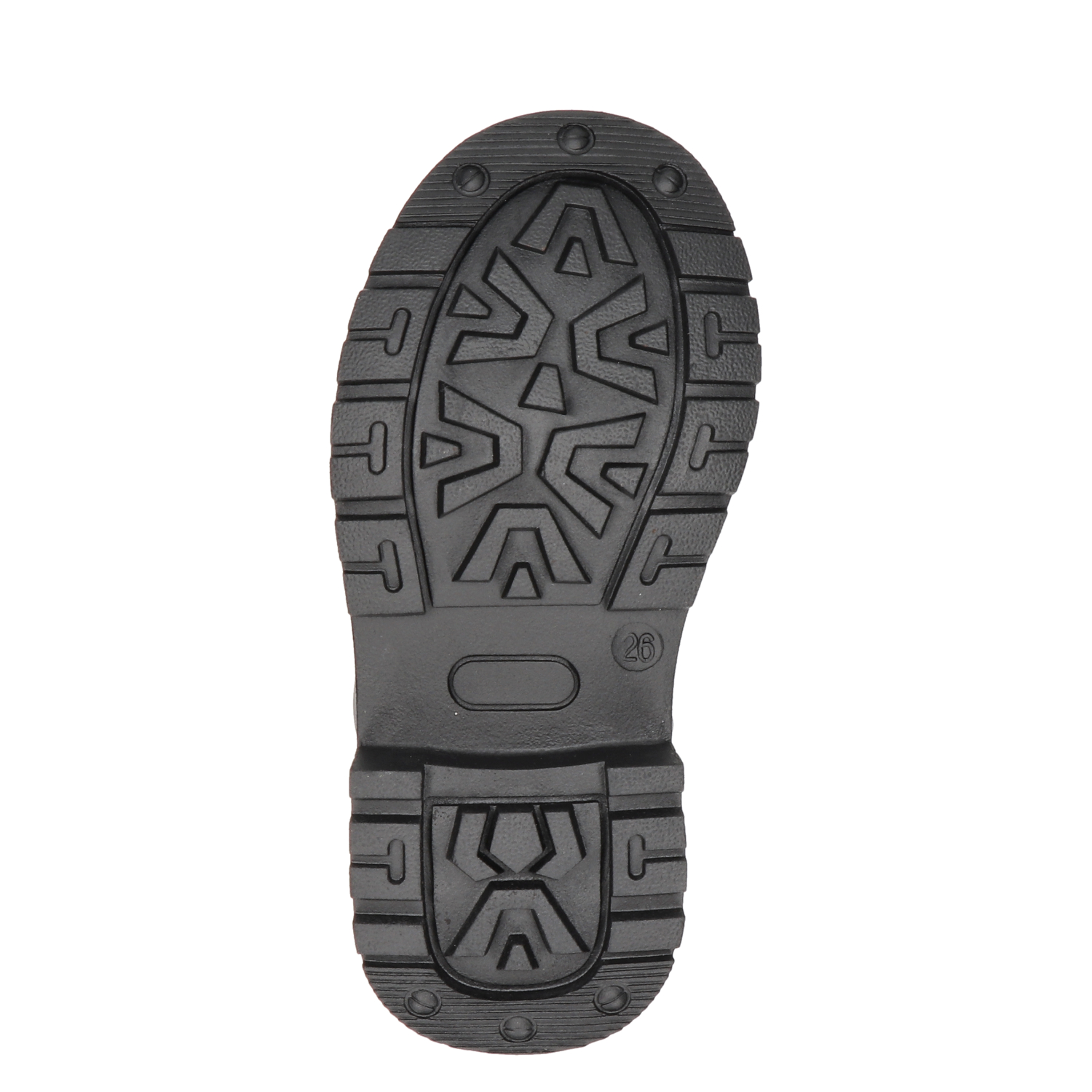 meisjes veterboot Nelson Kids Zwart