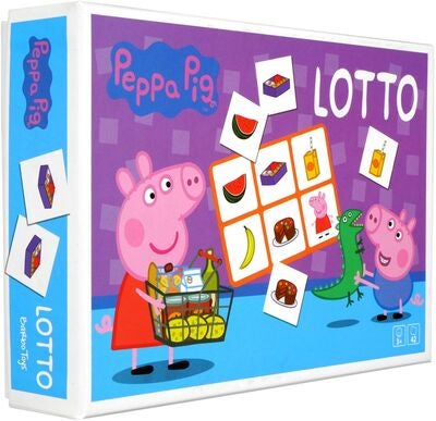 Peppa Gris Barnespill Lotto