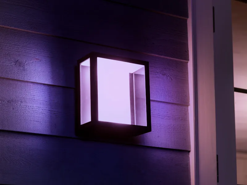 Philips Hue White Color Ambiance Impress Udendørs Væglampe - Bred