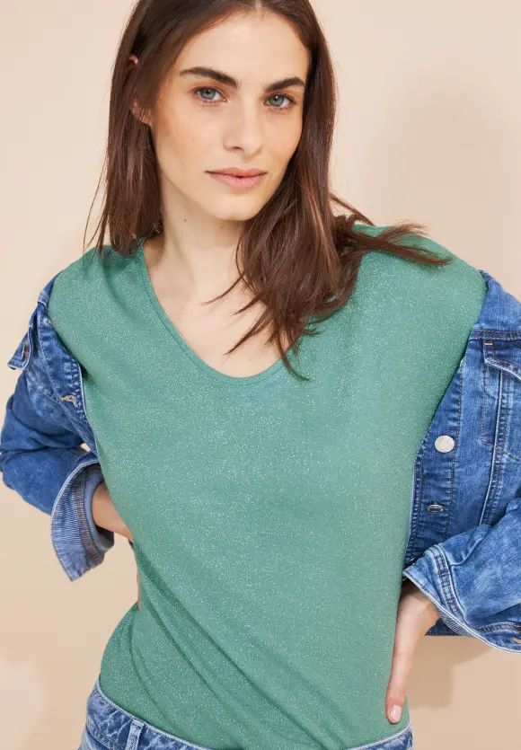 Schimmer T-Shirt - cloudy aqua