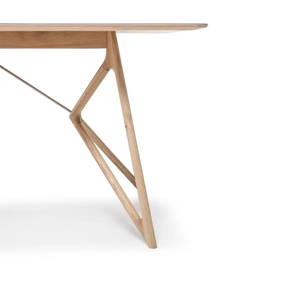 Gazzda Tink Table Houten Eettafel 200 x 90 cm - Naturel