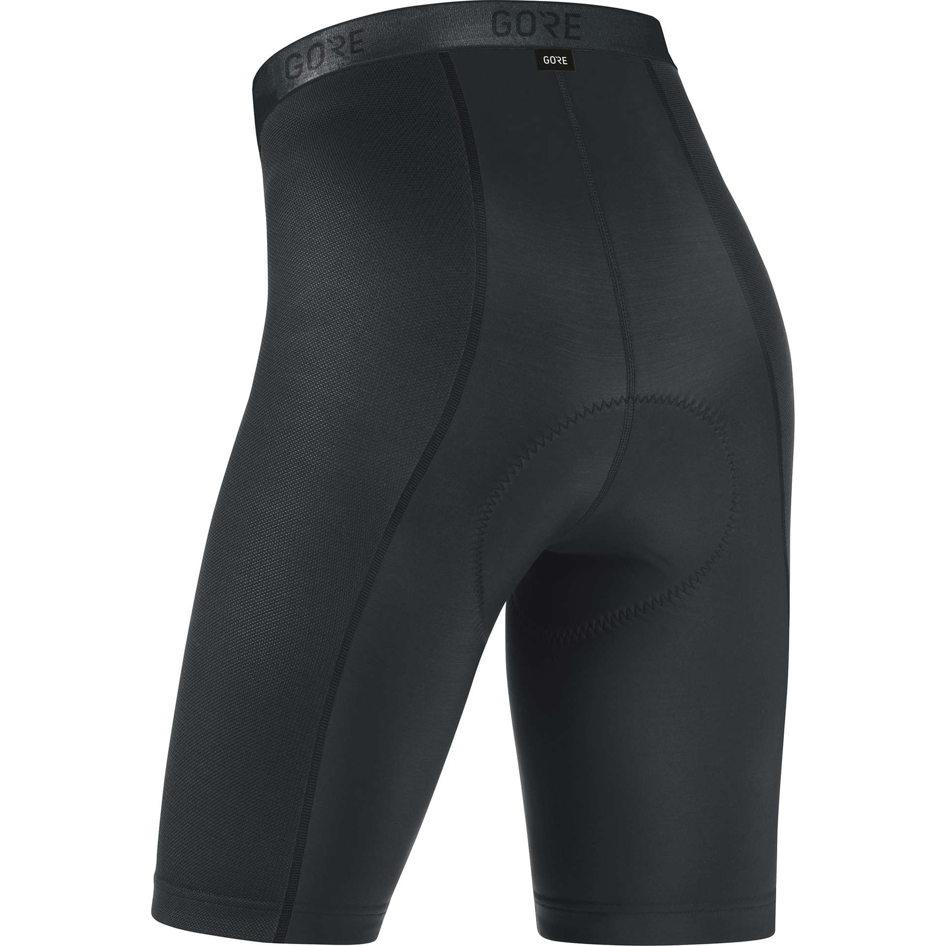 GORE Wear C5 Liner Fietsbroek Kort Zwart Dames