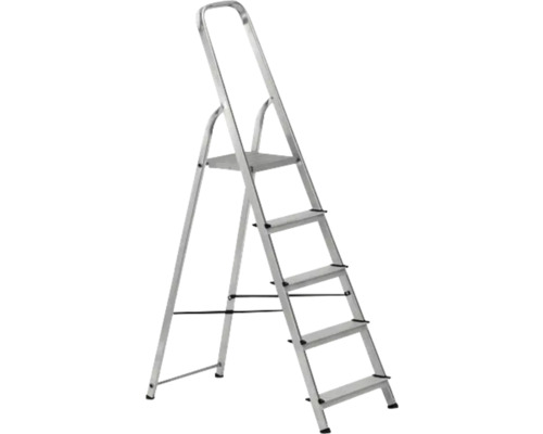 Kaiserthal Aluminium 5-traps huishoudladder