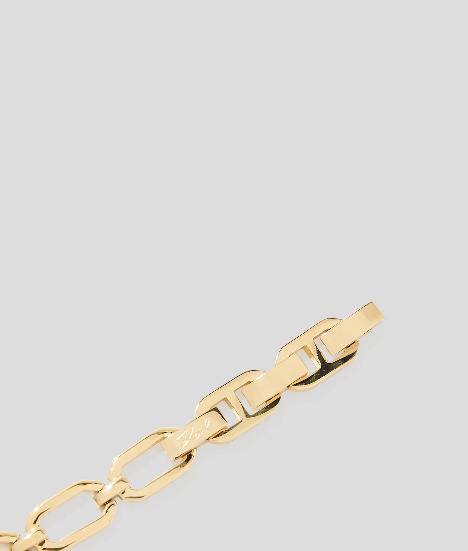 Bracelet chaîne pavé KARL Signature - Or