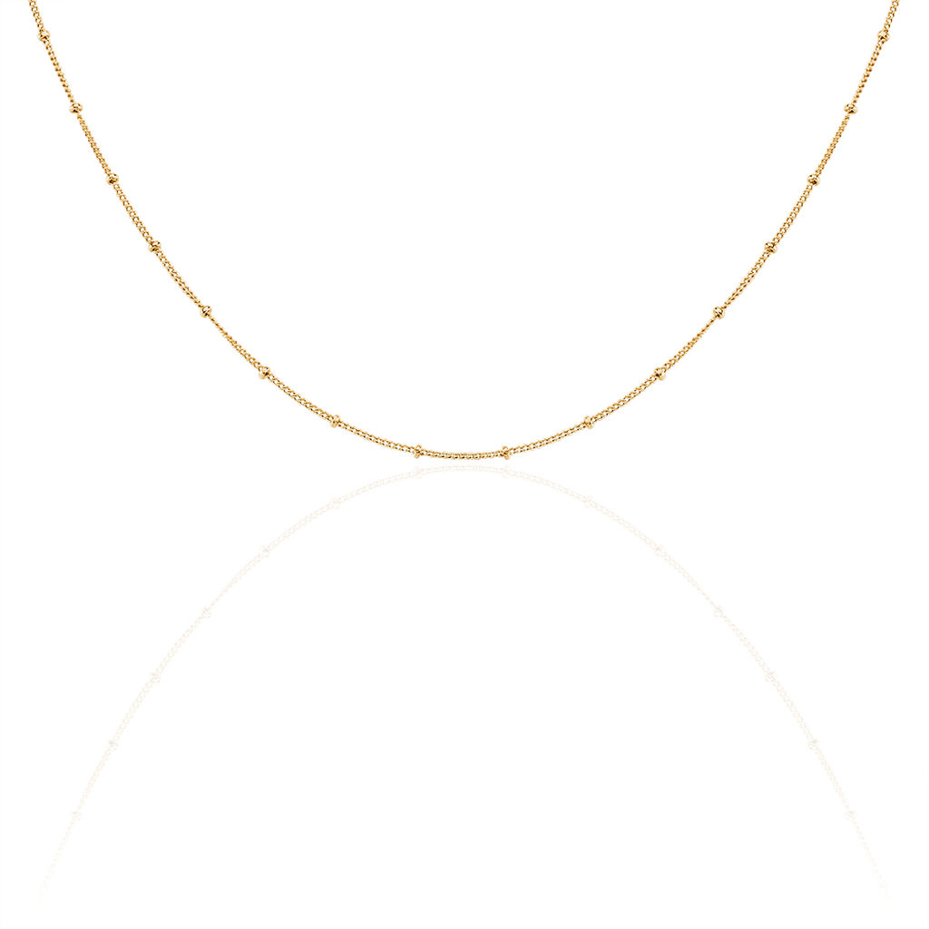 Collier Liza Plaqué Or Jaune