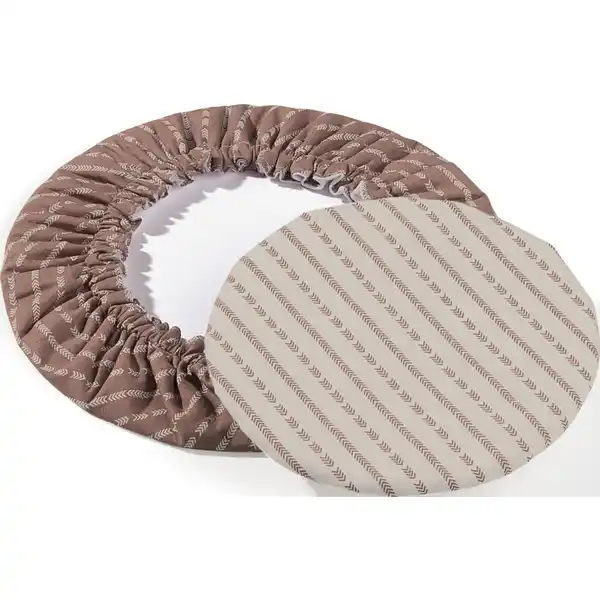 2er Set Abdeckhaube beige
