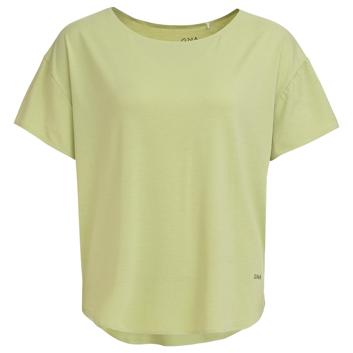 Gina Sports Damen Sport T-Shirt unifarben hellgrün
