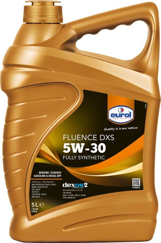 Eurol - Fluence DXS - Motorolie - 5W-30 - Vol-Synthetisch