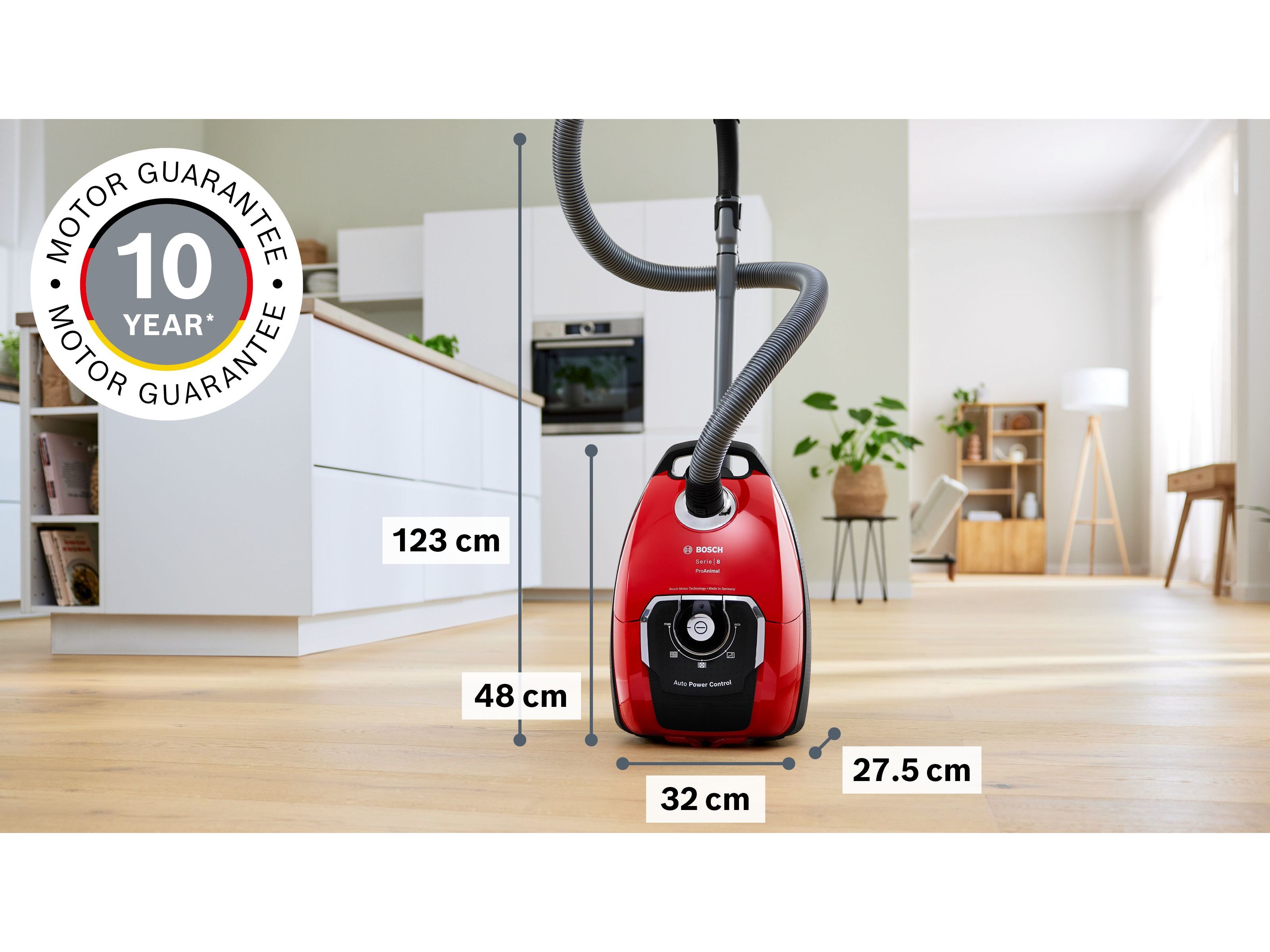 ASPIRADOR COM SACO BOSCH BGB8PET3A SERIE 8 PRO ANIMAL