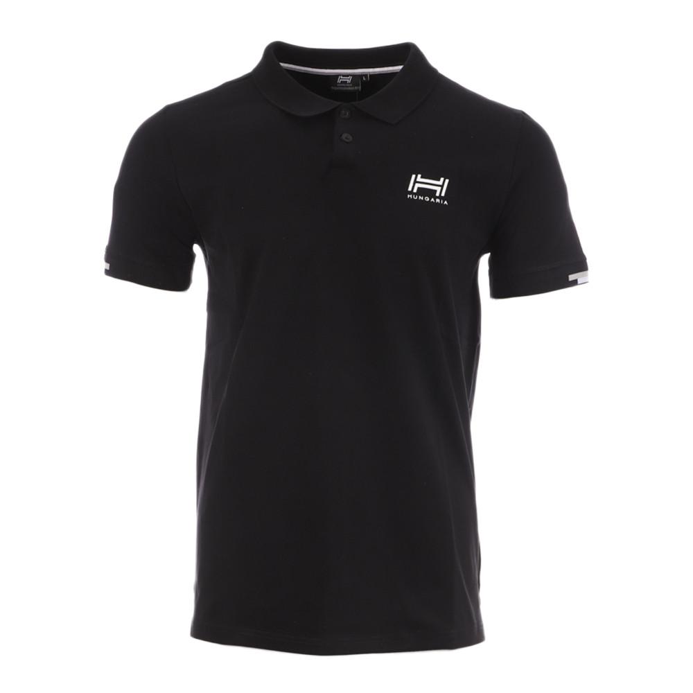 Hungaria Polo Noir Homme Hungaria Jeki