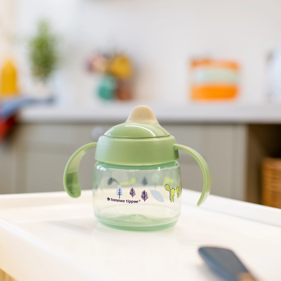 Tommee Tippee Trinklernbecher Sippee Cup 190ml ab 4+ Monate in grün