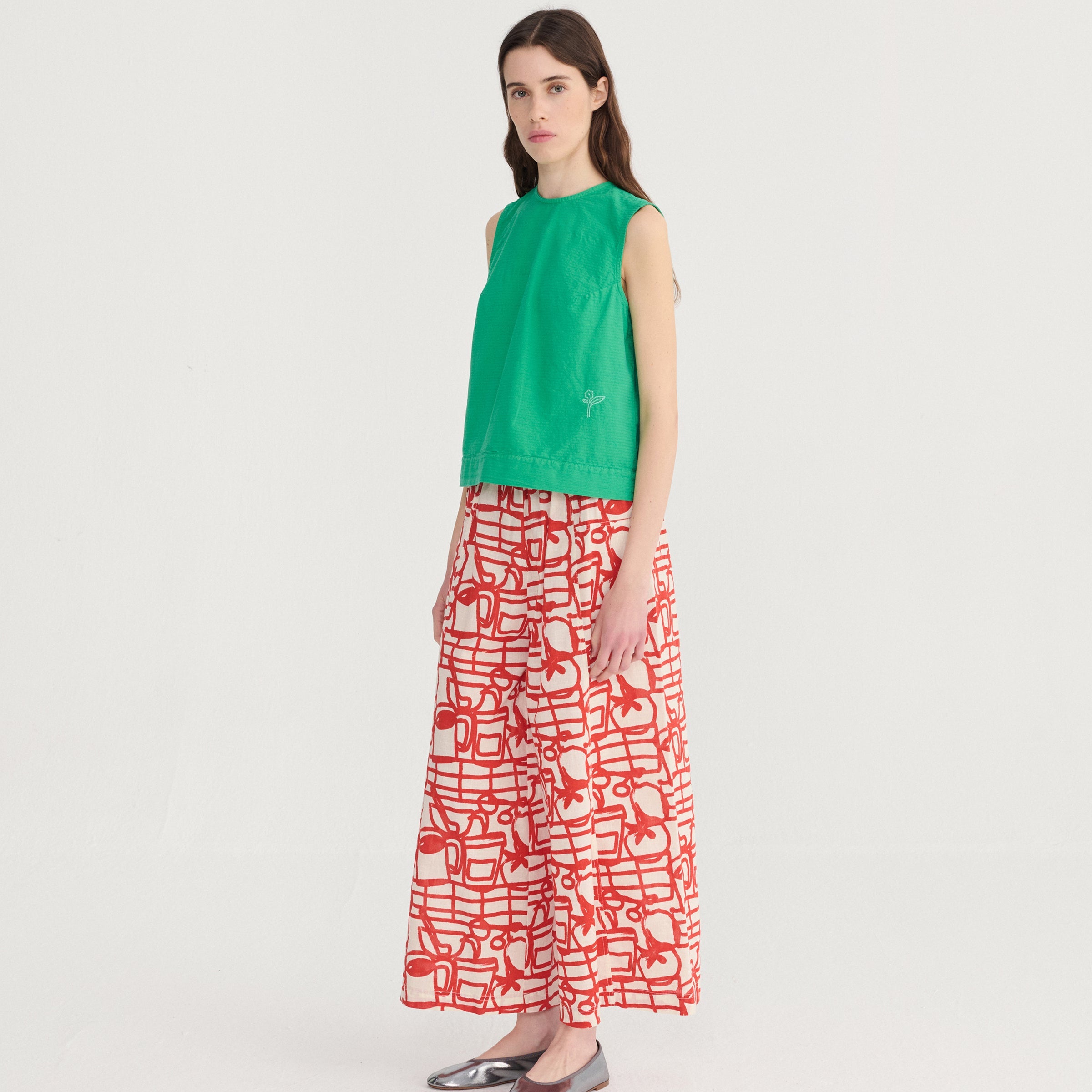 Adult Top Green
