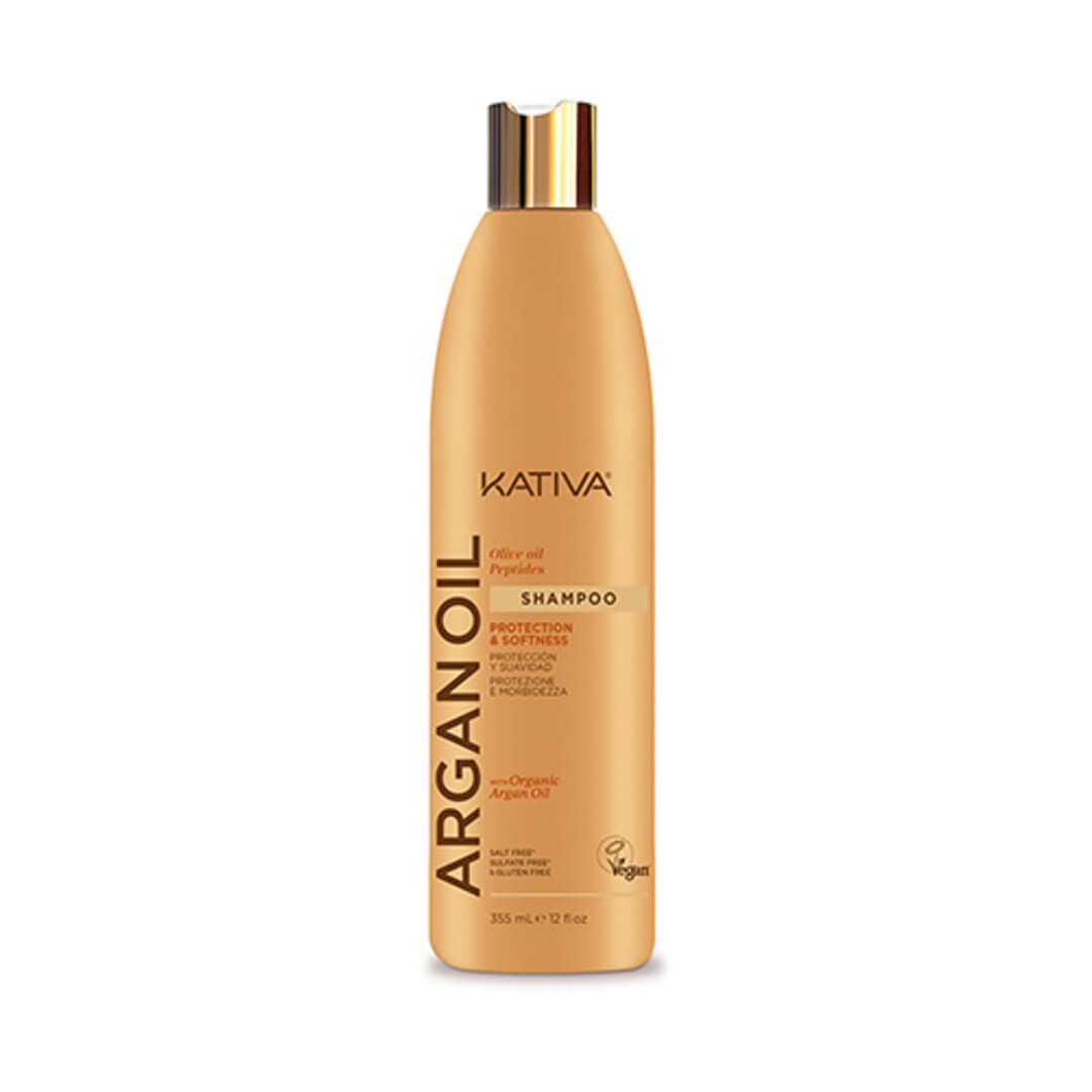 Kativa  Champô Argan Olive Peptides - 355ml