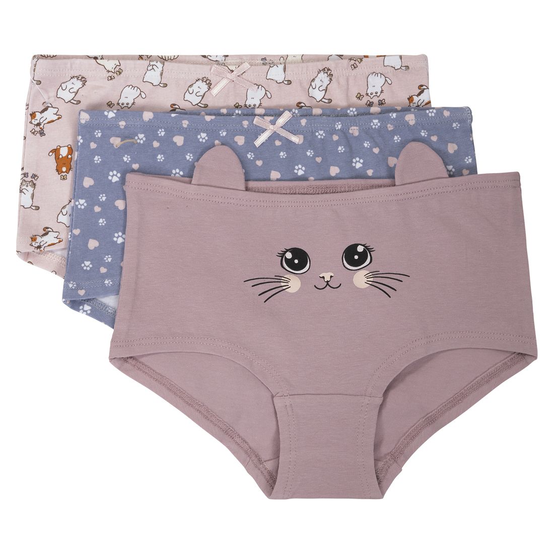 Truser 3pk Katter