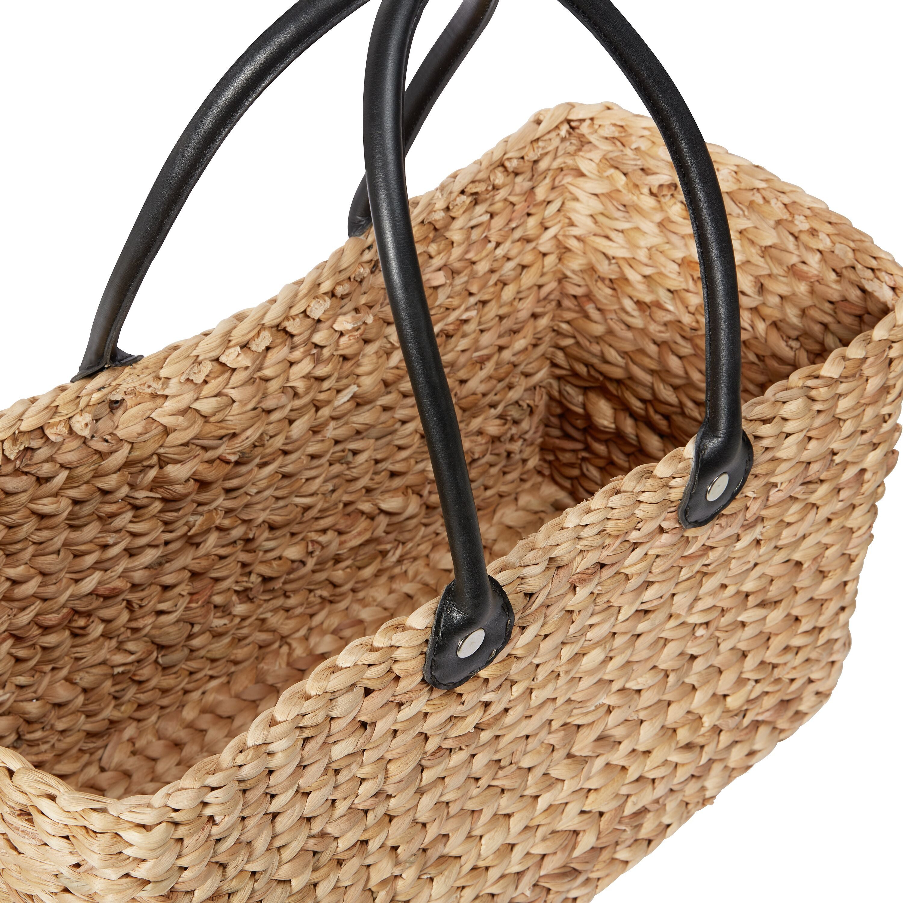 PAISANO Einkaufskorb - Natur / B: 45.0 cm x T: 23.0 cm x H: 27.0 cm
