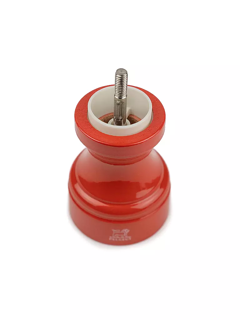 PEUGEOT Salzmühle BISTRORAMA 10cm Buche/Terrakotta orange