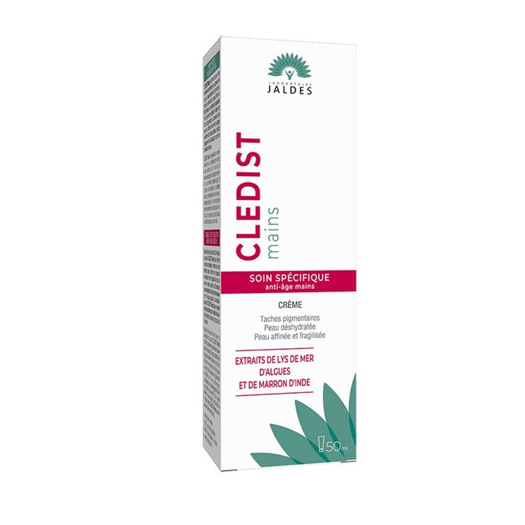Creme Mains 50ml Cledist Soin Specifique Anti-age Jaldes