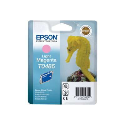 Epson T0486 Hippocampe - magenta clair - cartouche d'encre originale