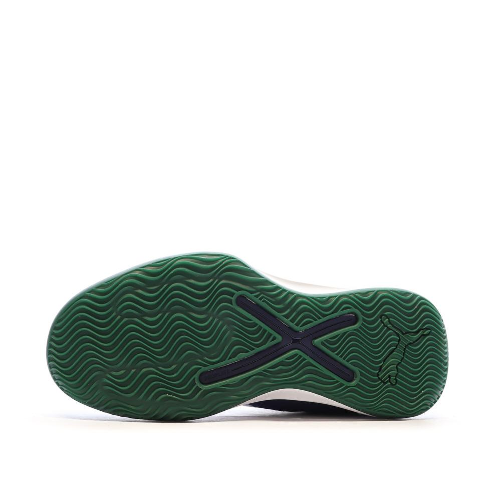 Puma Chaussures de Basketball Marine/Vert Femme Puma Rise Nitro June Ambr
