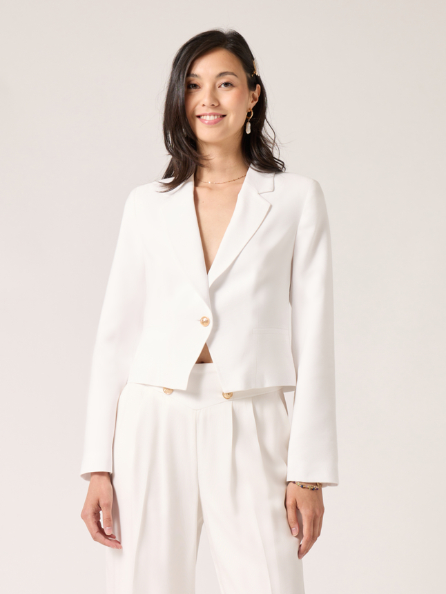 Veste tailleur courte