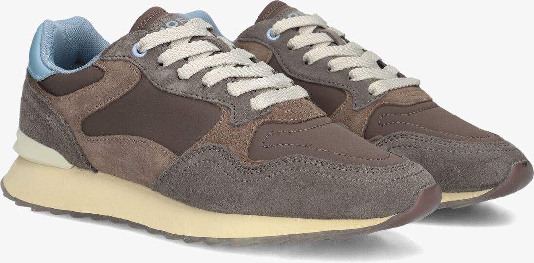 bruine the hoff brand lage sneakers amsterdam
