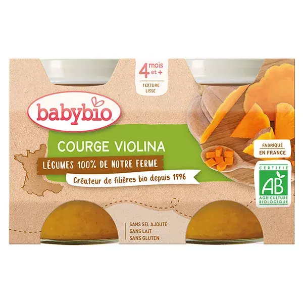 Pacote de Comida para Bebê Babybio Orgânica para Introdução Alimentar