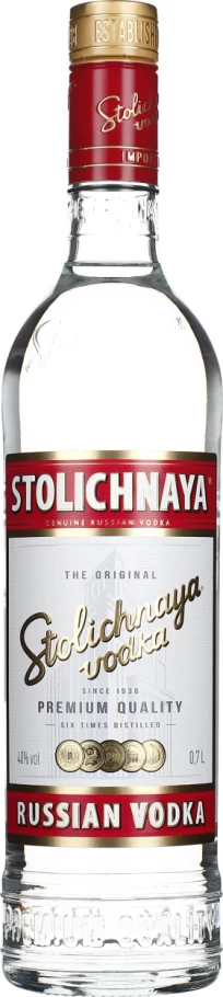 STOLICHNAYA VODKA 70CL