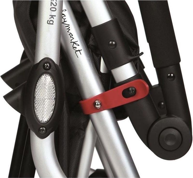 Playmarket Go Up Boodschappentrolley Dark Grey