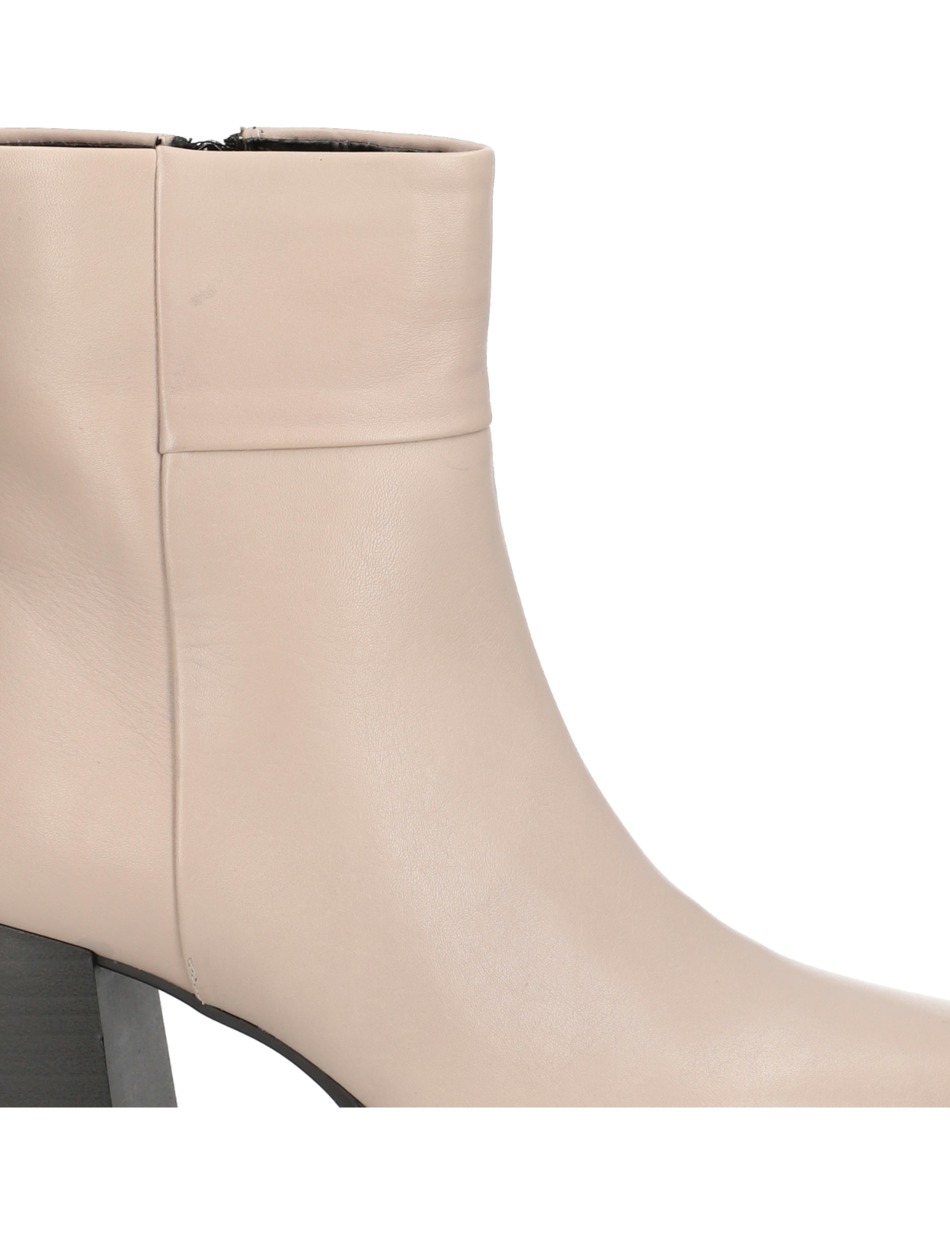 Glattleder Stiefelette