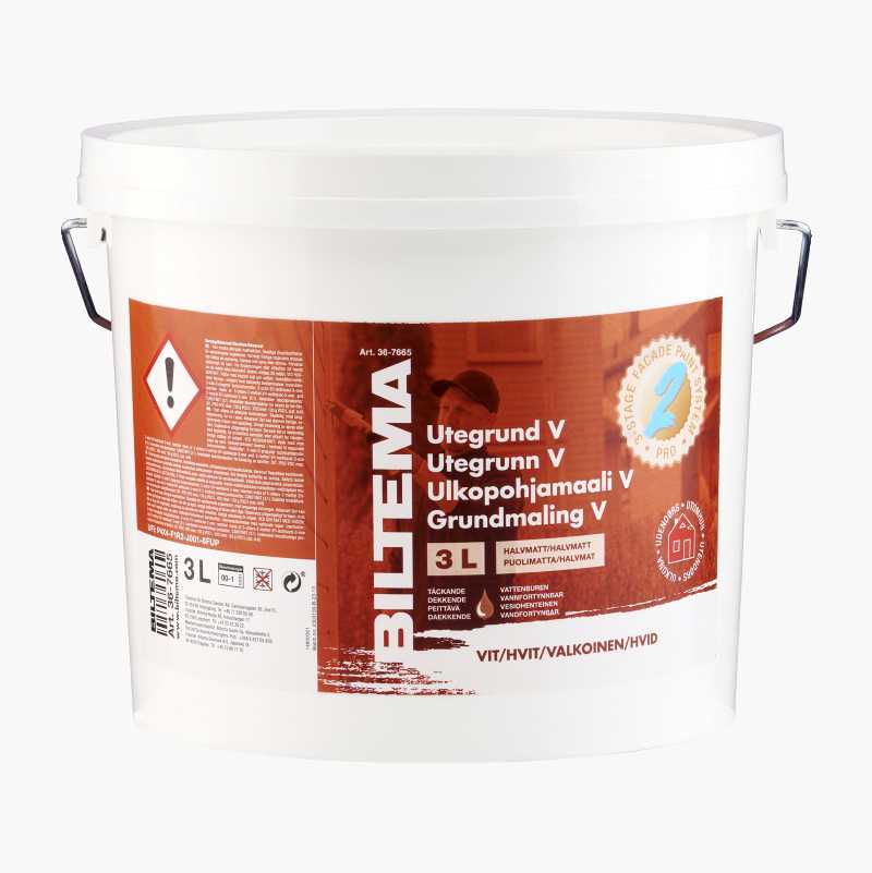 Utegrunn V, 3 liter