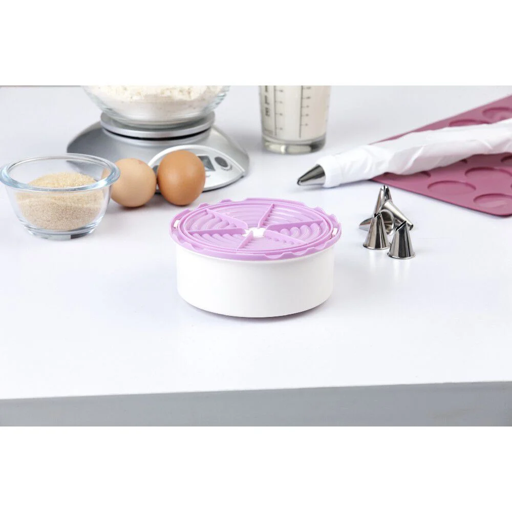 Support poche à douille silicone
