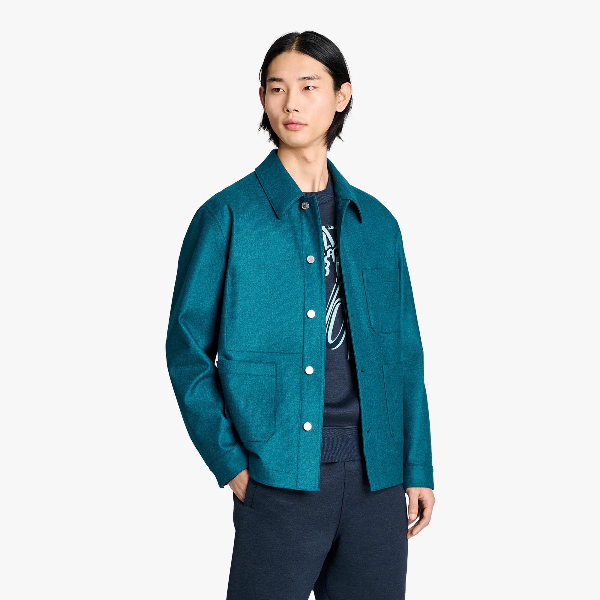 Veste Charbonnier En Laine Technique