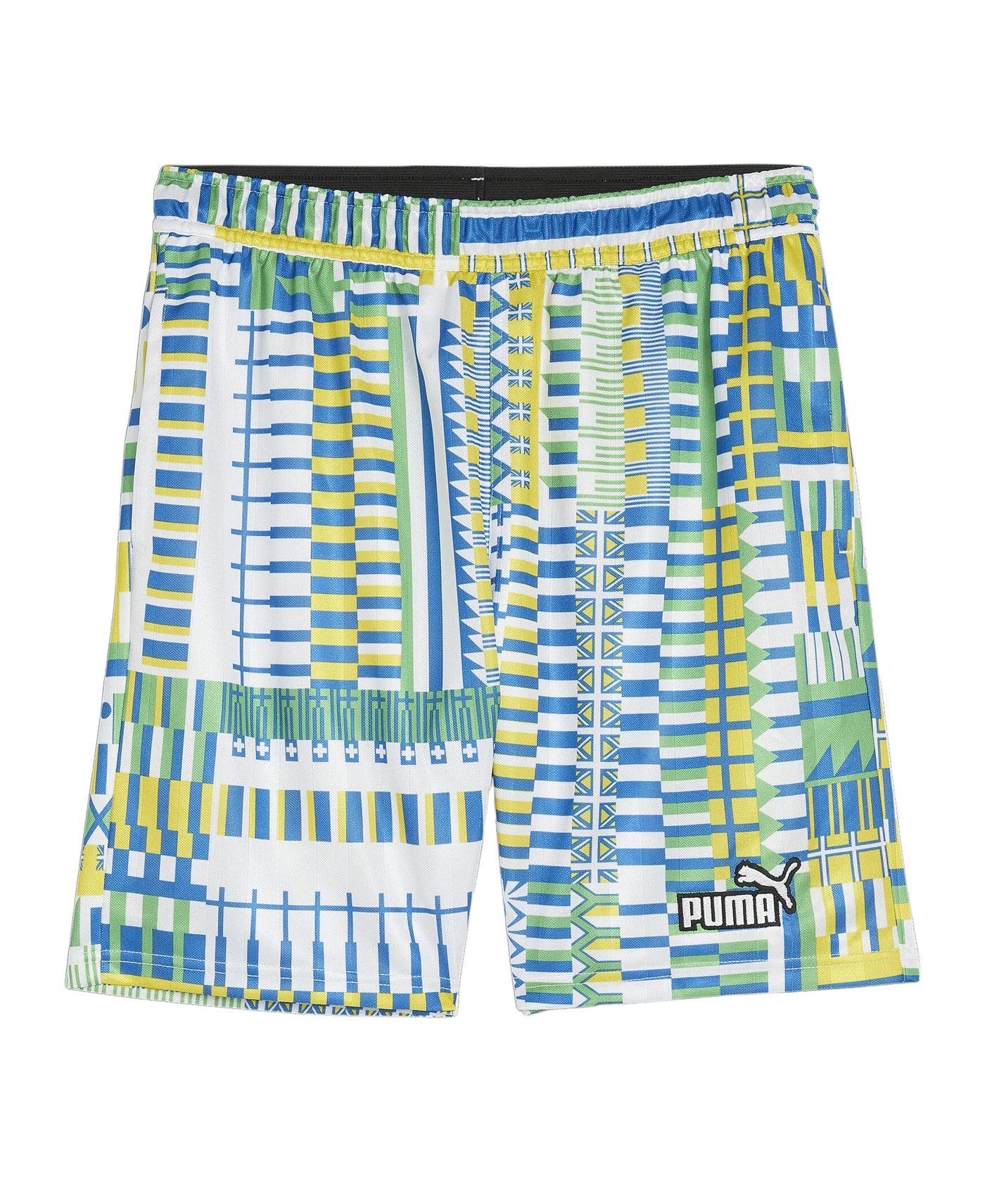 PUMA FanwearCapsule Short Grün Gelb F15