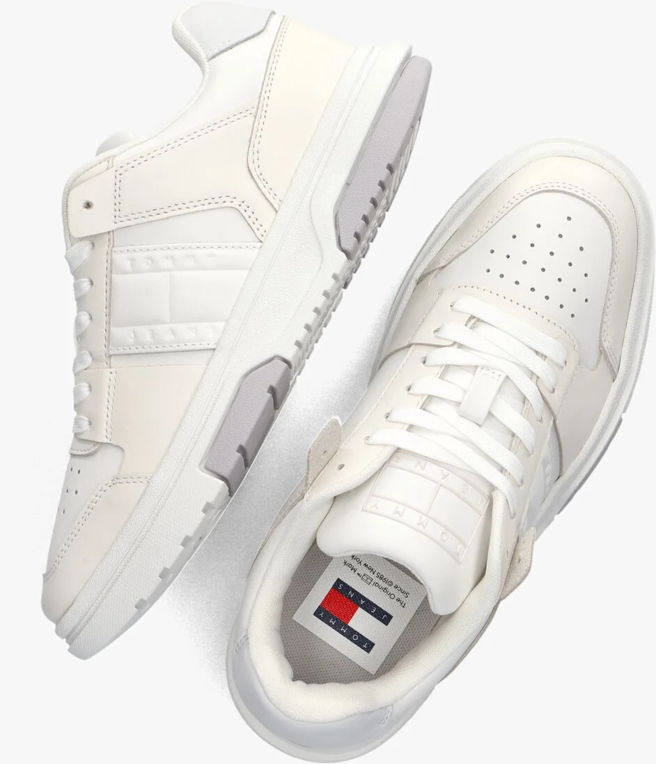 TOMMY JEANS witte tommy jeans lage sneakers tjw skate d