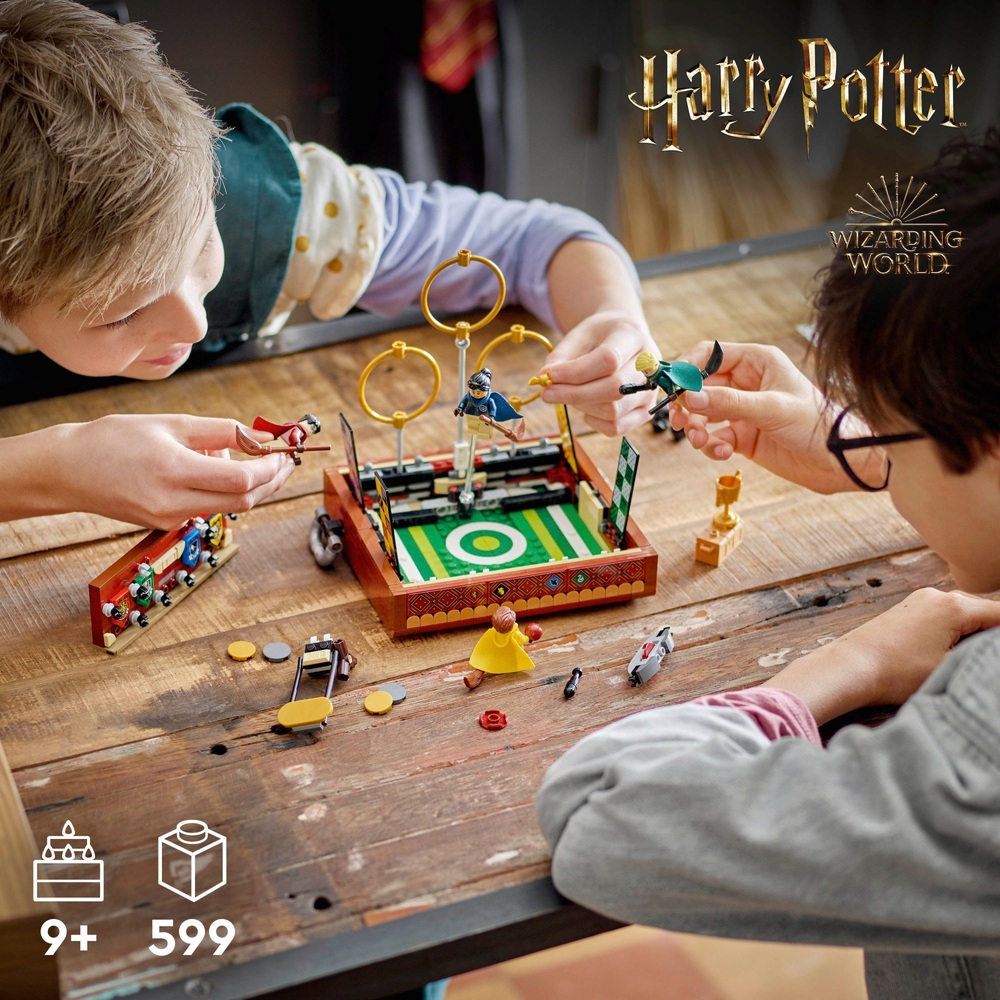 LEGO Harry Potter 76416 Quidditch-Koffer Baubares Spiele-Set