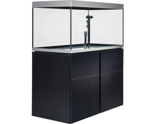 Fluval Siena 332 aquariumcombinatie met LED-verlichting, verwarming, buitenfilter en kast, 332 l, zwart, 110 x 55 x 128 cm