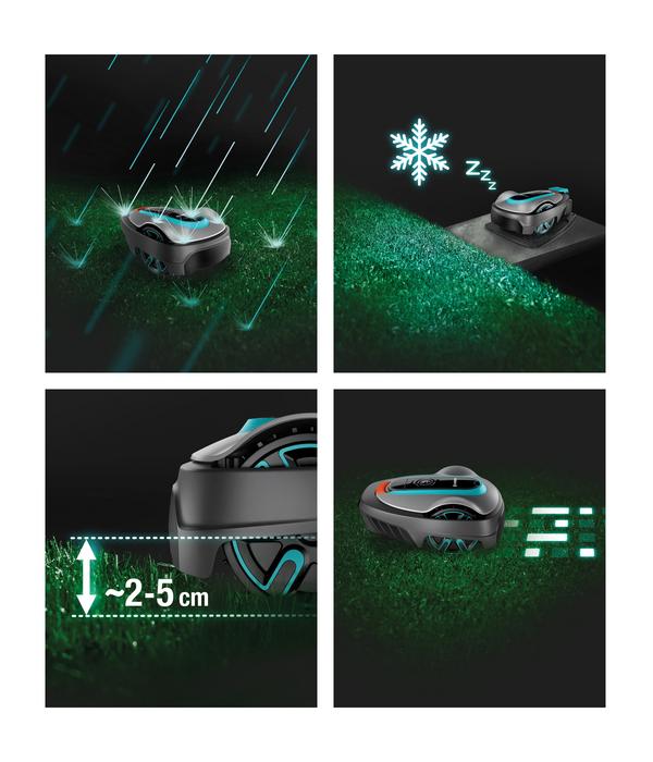 GARDENA Mähroboter-Set smart SILENO City 600