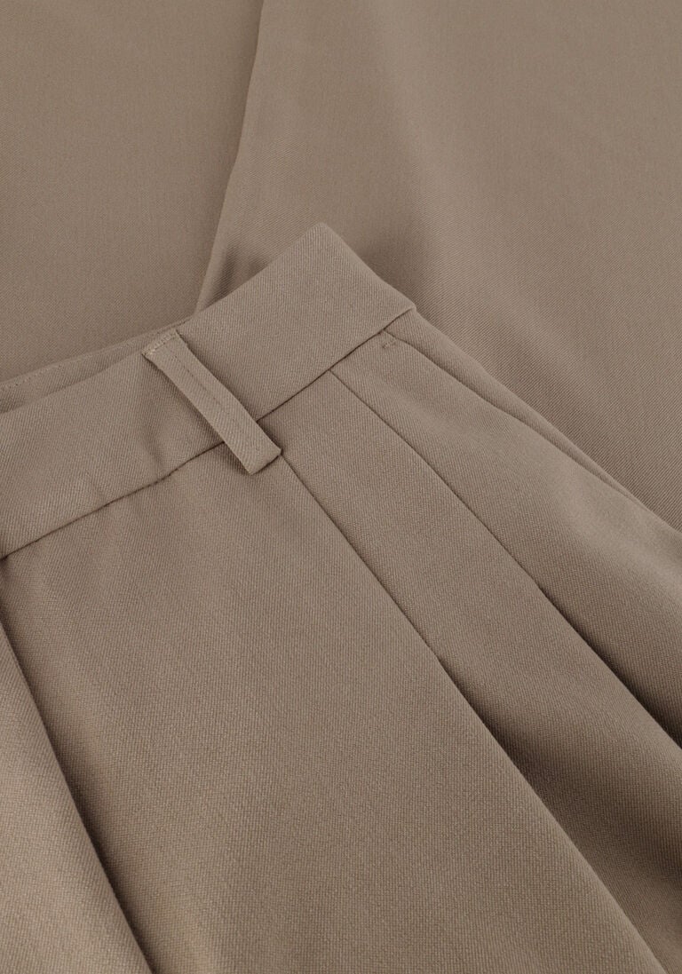 MSCH COPENHAGEN bruine msch copenhagen wijde broek mschhenrika hw pants
