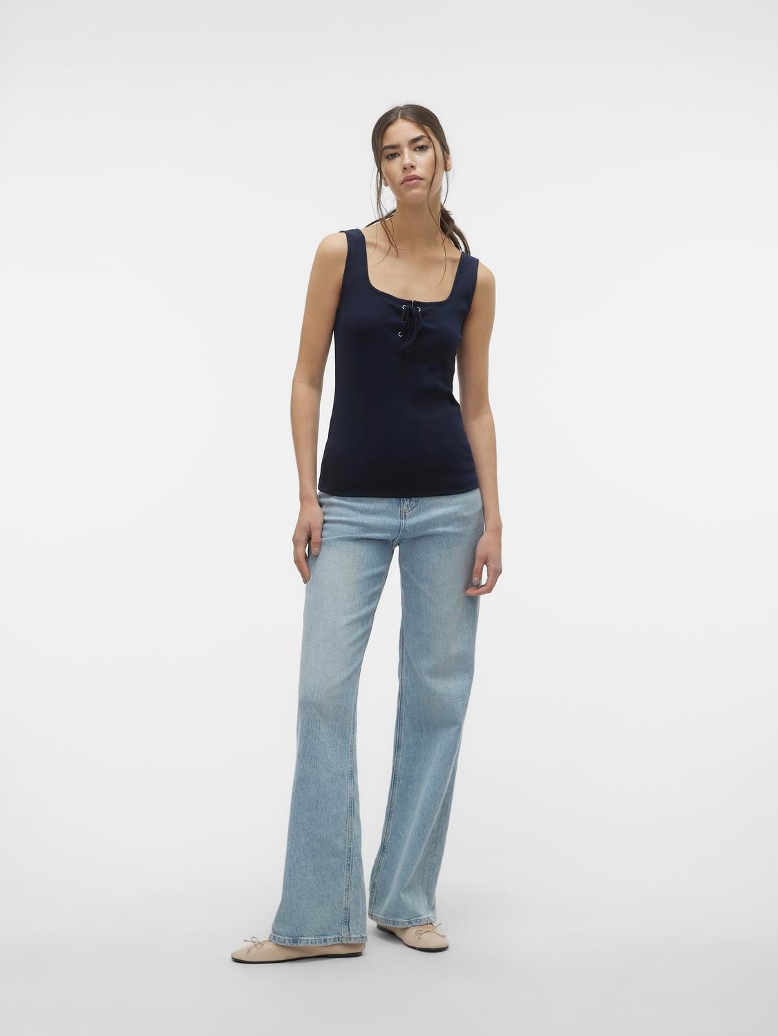 Vero Moda Trägertop »VMCAISA SL SHORT TOP JRS GA«