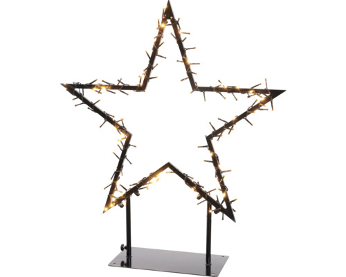 Decoratief Sterfiguur Lafiora 225 LED 90 x 102 cm Lafiora L 8 m Warm Wit
